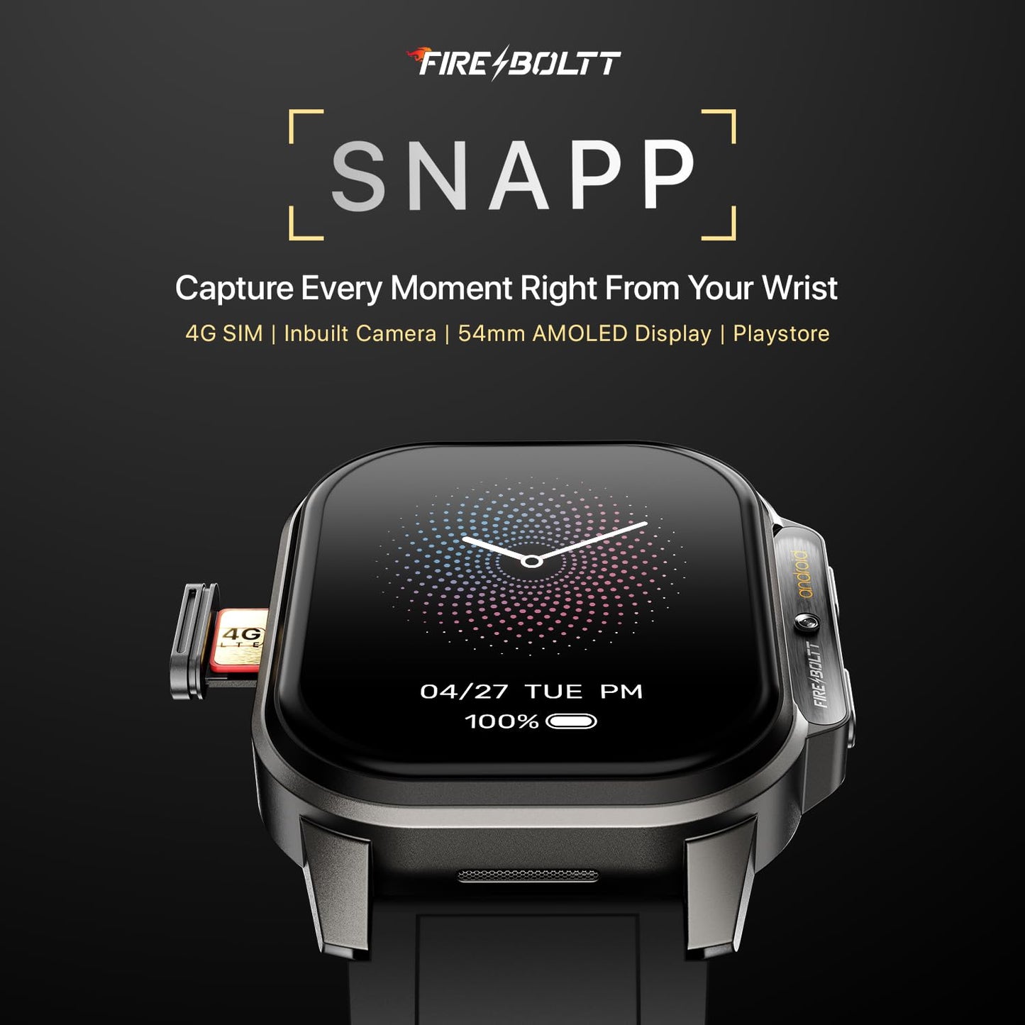 Fire-Boltt Snapp Smart Watch